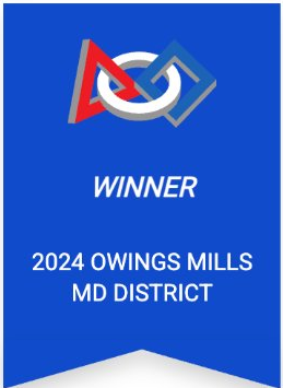 2024 CHS District Owings Mills MD Event — Winner banner