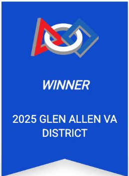 2025 CHS District Glen Allen VA Event — Winner banner